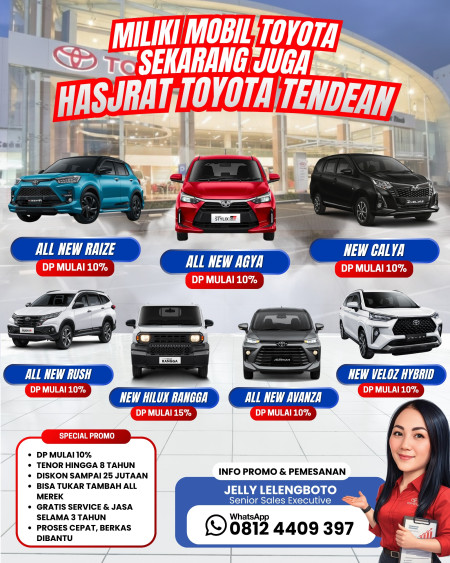 Promo april 2026 - Promo Toyota Manado